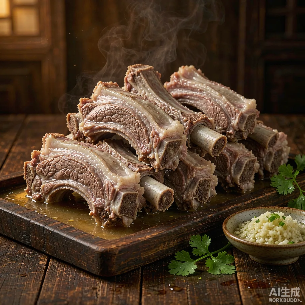 宁夏手抓羊肉 手抓滩羊排 招牌菜
