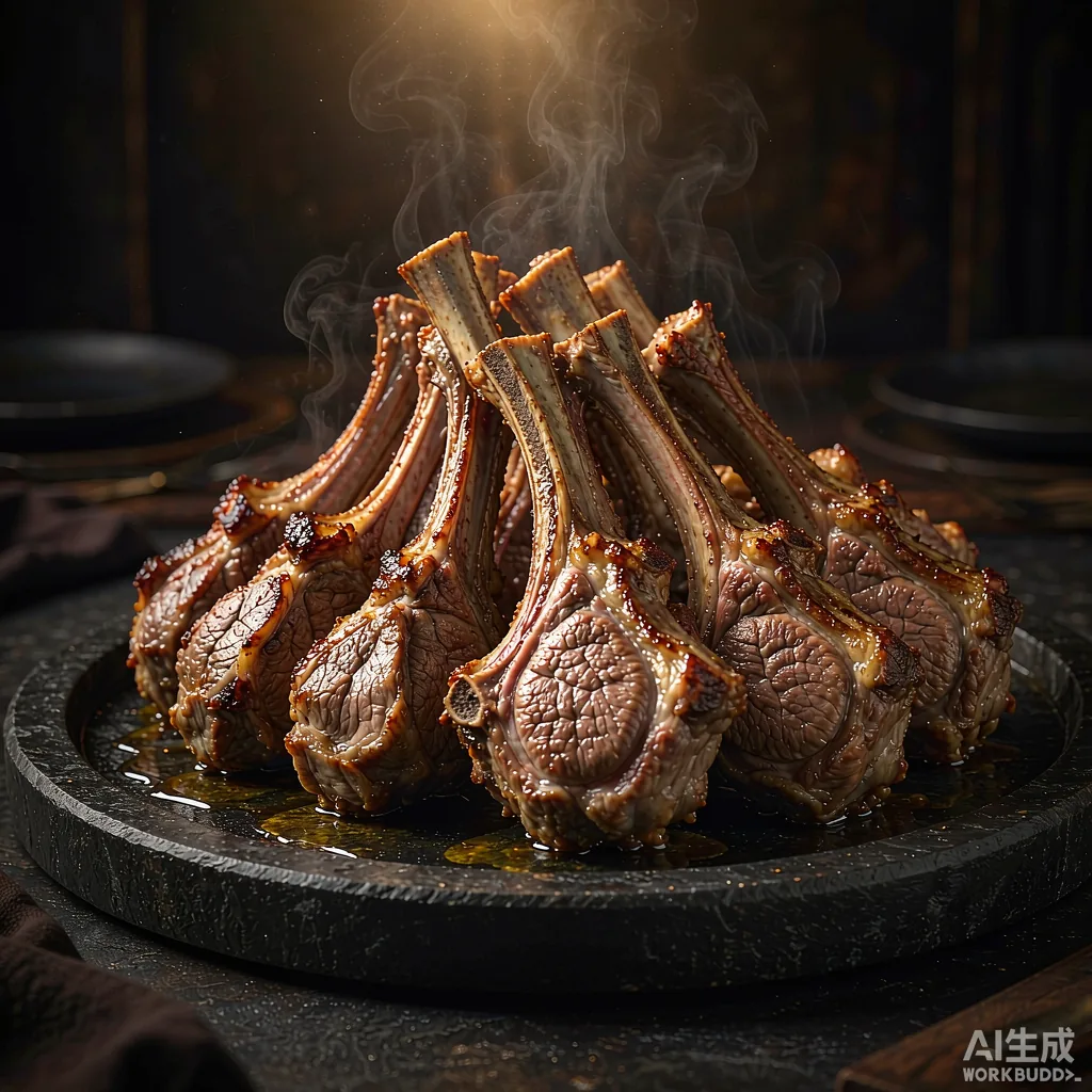 宁夏手抓羊肉 大块带骨手抓羊排